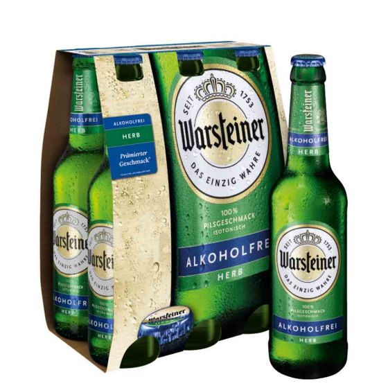 Warsteiner Herb Alkoholfrei (6 x 33cl in fles)