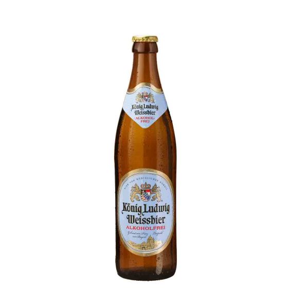 König Ludwig Weissbier Alkoholfrei (20 x 50cl in fles)